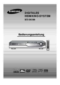 Um das Dokument anzuzeigen Samsung HT-DS100 Bedienungsanleitung